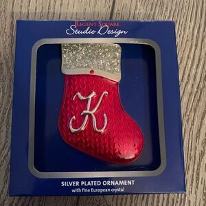 Regent square studio design silver plated ornament